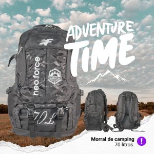 Morral de camping 70 litros